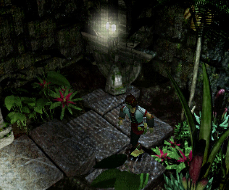 Levant in a forest in Jade Cocoon