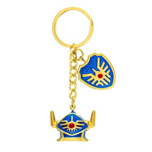 Square Enix Dragon Quest Roto Helmet & Roto Shield Keychain